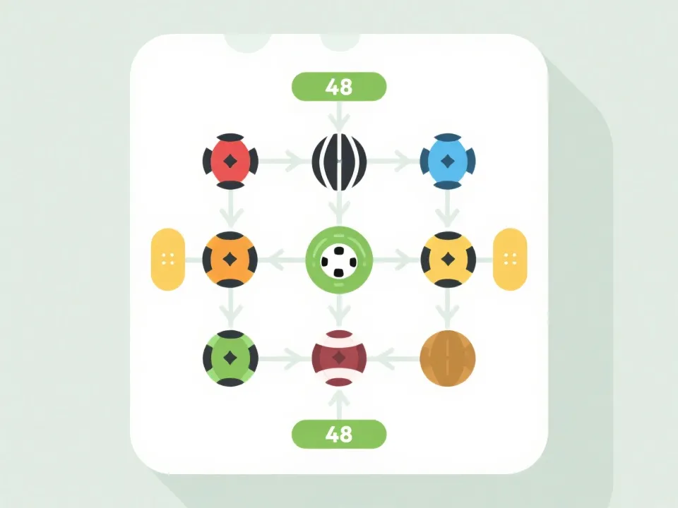 2026 世界盃賽制示意圖